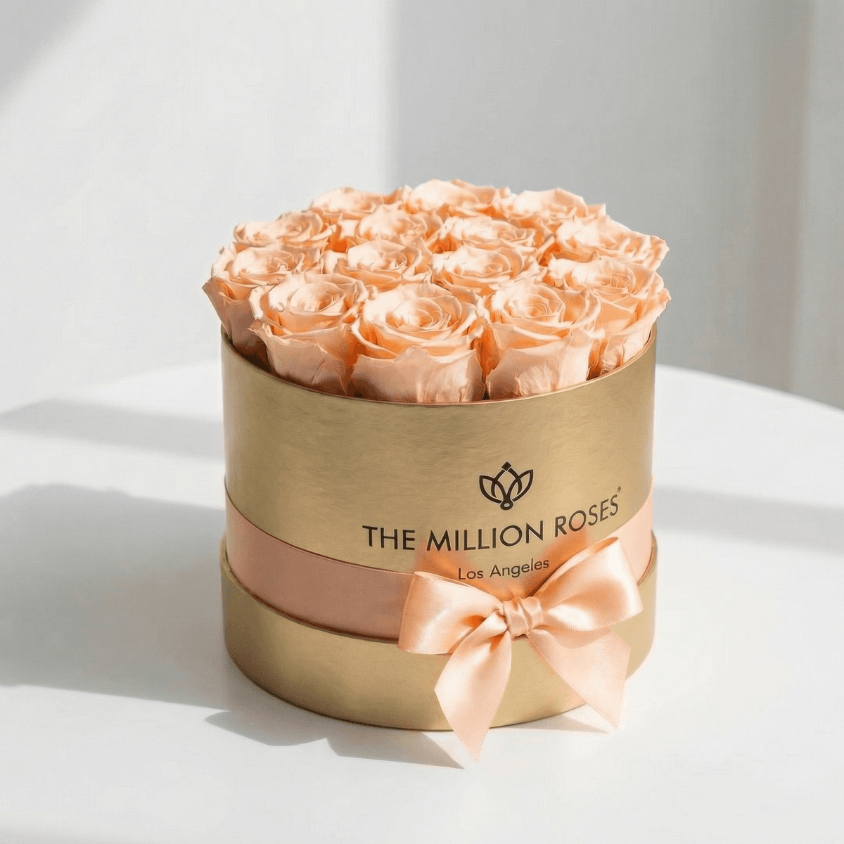 The 24K Metallic Gold Rose Box